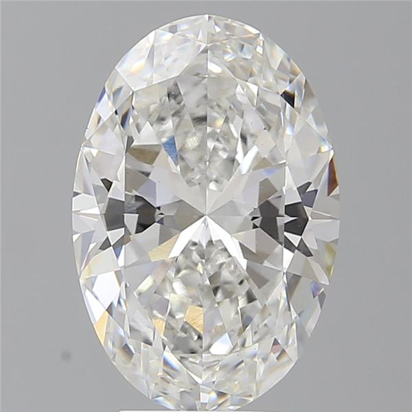 4.54 ct. oval Lab Grown Diamond front image