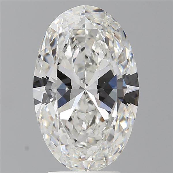 4.02 ct. oval Lab Grown Diamond front image