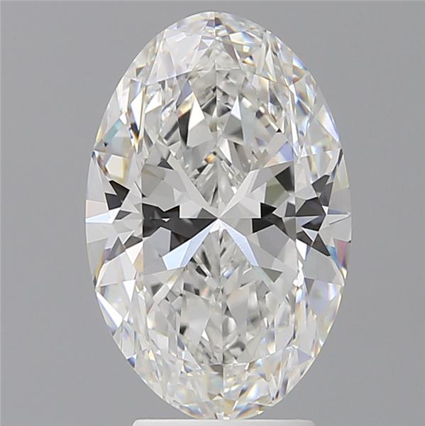 4.09 ct. oval Lab Grown Diamond front image