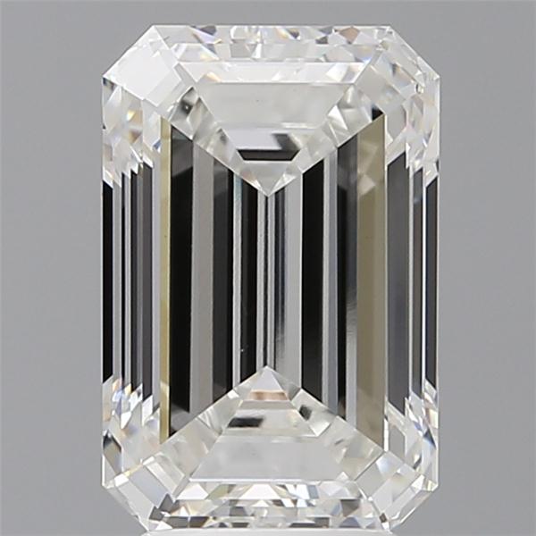4.04 ct. emerald Lab Grown Diamond front image