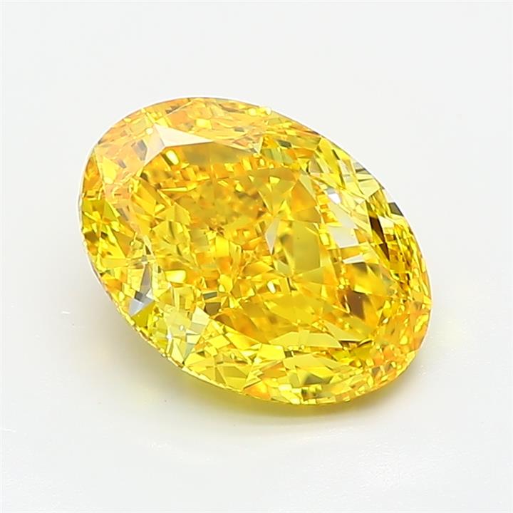 2.06 ct. oval Lab Grown Diamond front image