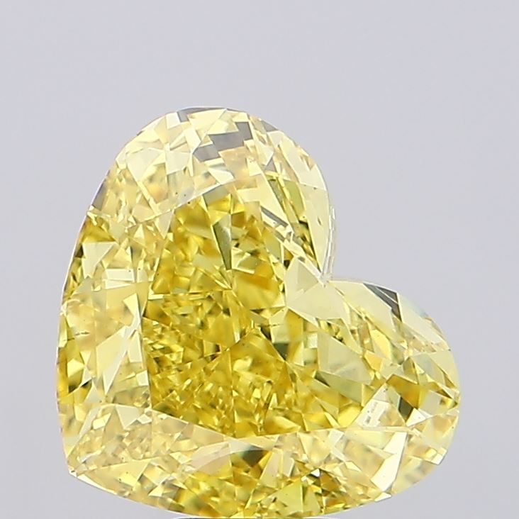 8.68 ct. heart Lab Grown Diamond front image