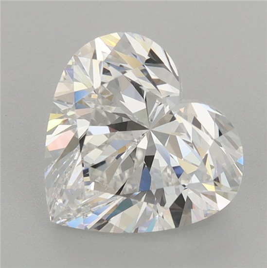 3.03 carat e VVS2 EX Cut IGI heart diamond