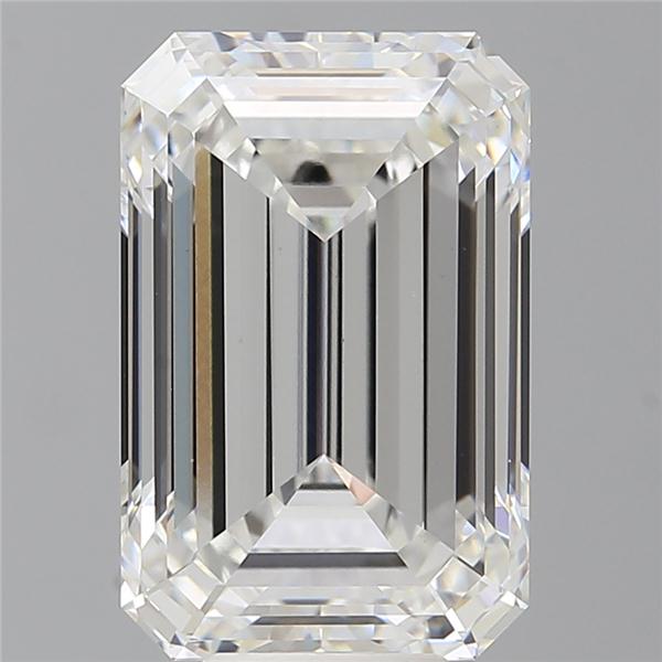 8.56 ct. emerald Lab Grown Diamond front image