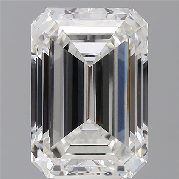 8.57 ct. emerald Lab Grown Diamond front image