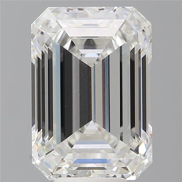 8.08 ct. emerald Lab Grown Diamond front image