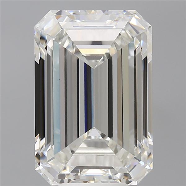 8.01 ct. emerald Lab Grown Diamond front image