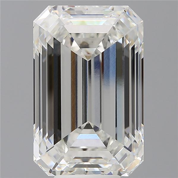 10.09 ct. emerald Lab Grown Diamond front image