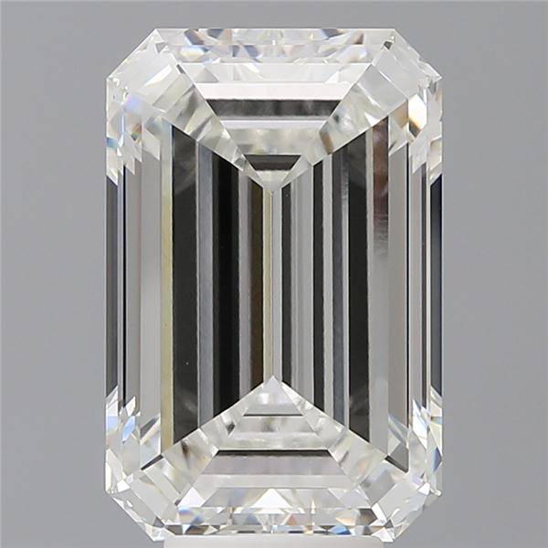 7.56 ct. emerald Lab Grown Diamond front image