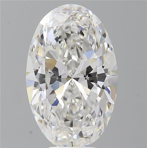 6.59 ct. oval Lab Grown Diamond front image