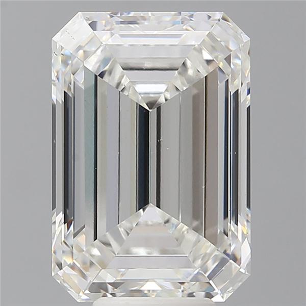7.92 ct. emerald Lab Grown Diamond front image