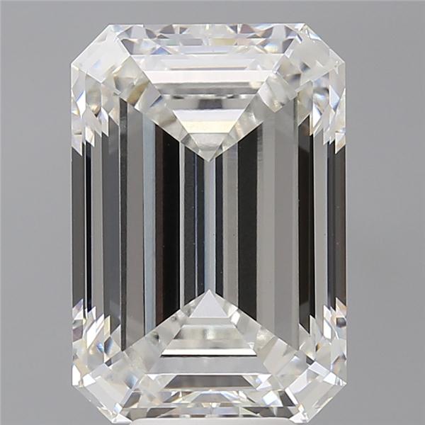 7.57 ct. emerald Lab Grown Diamond front image