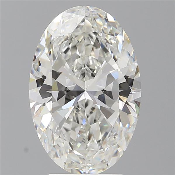 4.10 ct. oval Lab Grown Diamond front image