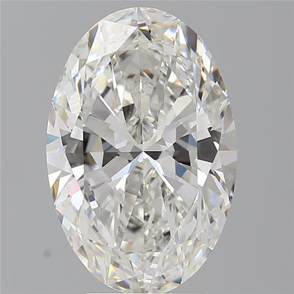 4.52 ct. oval Lab Grown Diamond front image
