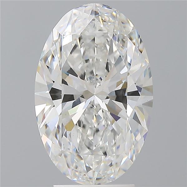 4.03 ct. oval Lab Grown Diamond front image