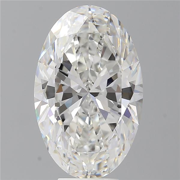 7.10 ct. oval Lab Grown Diamond front image