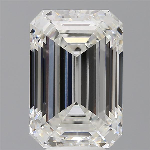 7.08 ct. emerald Lab Grown Diamond front image