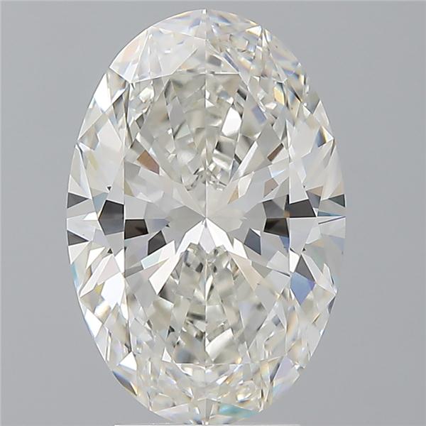 4.09 ct. oval Lab Grown Diamond front image