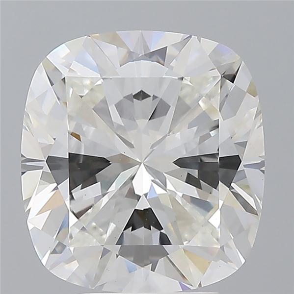 5.06 ct. cushion Lab Grown Diamond front image