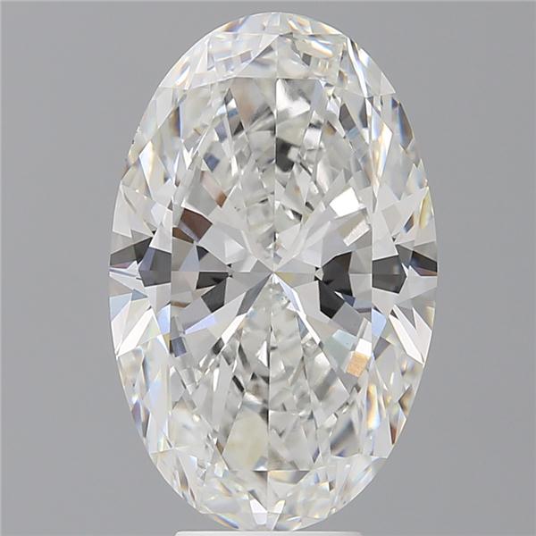 7.01 ct. oval Lab Grown Diamond front image