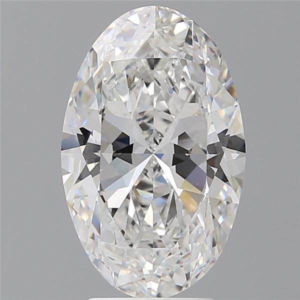 4.01 ct. oval Lab Grown Diamond front image