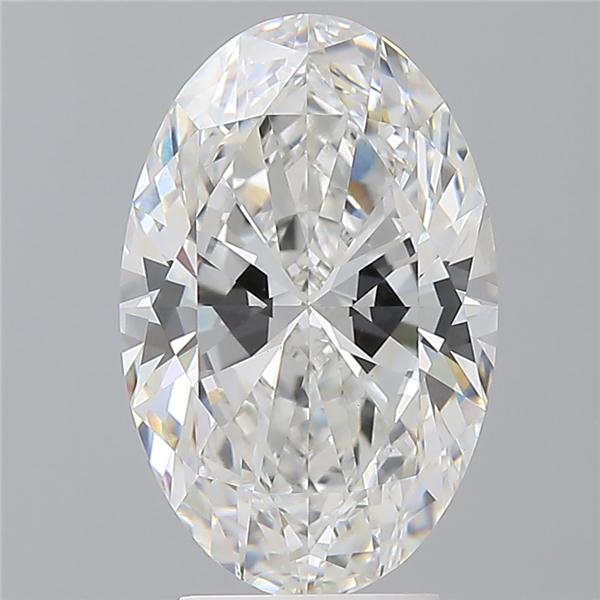 4.03 ct. oval Lab Grown Diamond front image