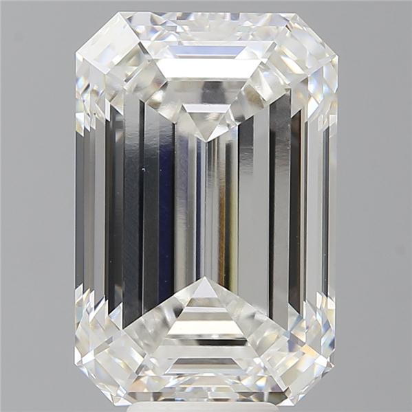 10.01 ct. emerald Lab Grown Diamond front image