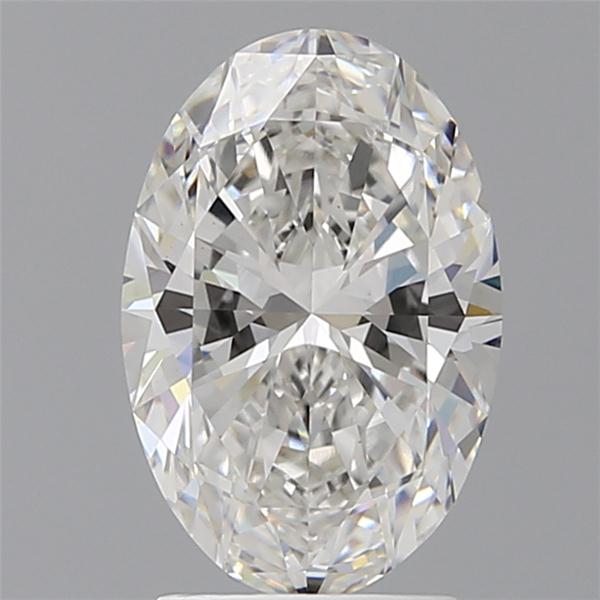 2.57 ct. oval Lab Grown Diamond front image