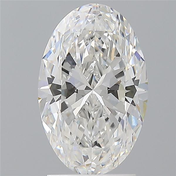 2.59 ct. oval Lab Grown Diamond front image