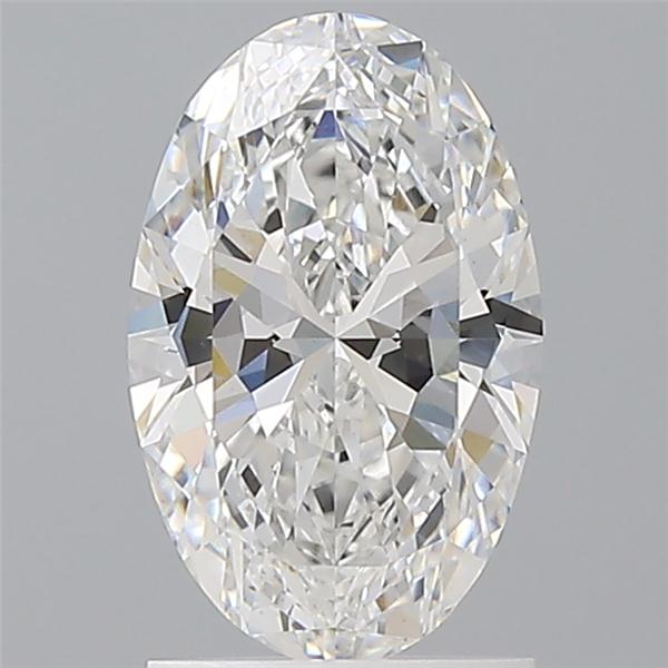 1.56 ct. oval Lab Grown Diamond front image