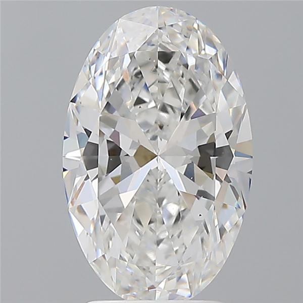 2.59 ct. oval Lab Grown Diamond front image