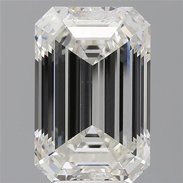 6.05 ct. emerald Lab Grown Diamond front image