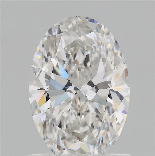 1.06 carat f VVS2 EX Cut IGI oval diamond
