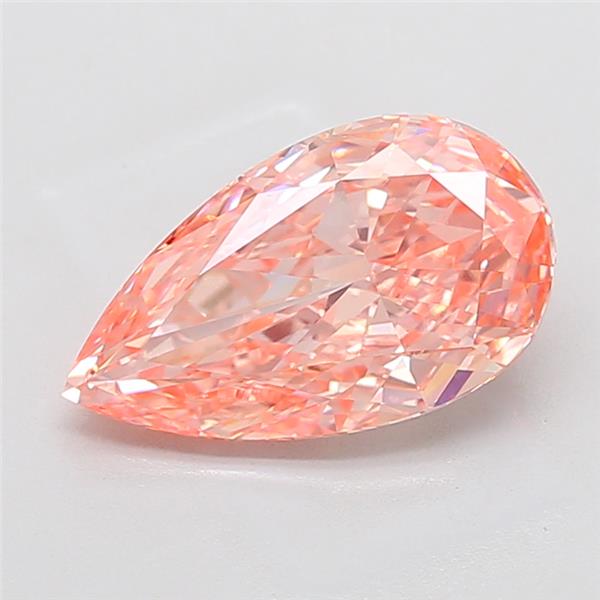 4.10 ct. pear Lab Grown Diamond front image
