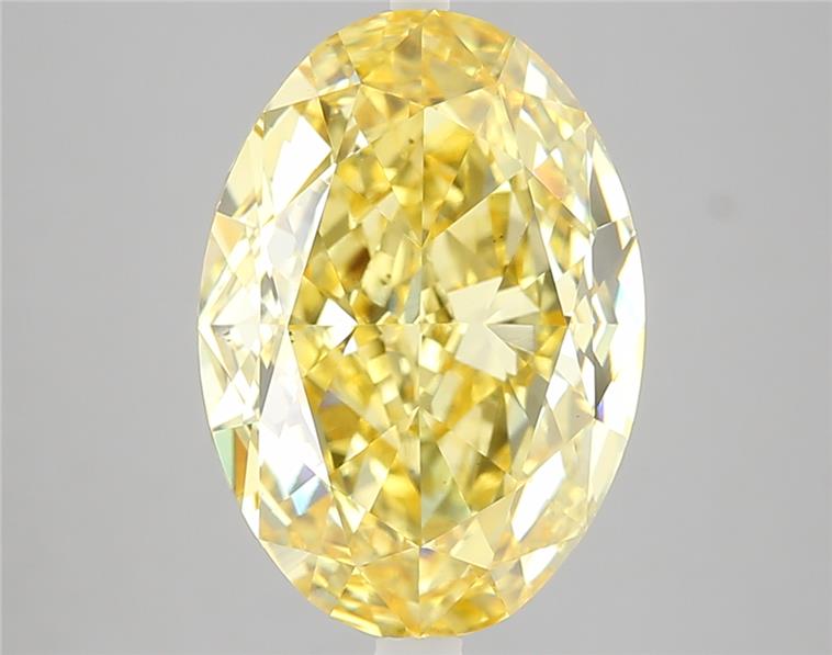 6.01 ct. oval Lab Grown Diamond front image