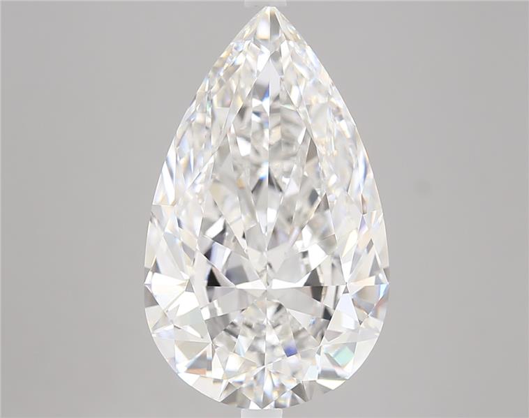 6.03 ct. pear Lab Grown Diamond front image