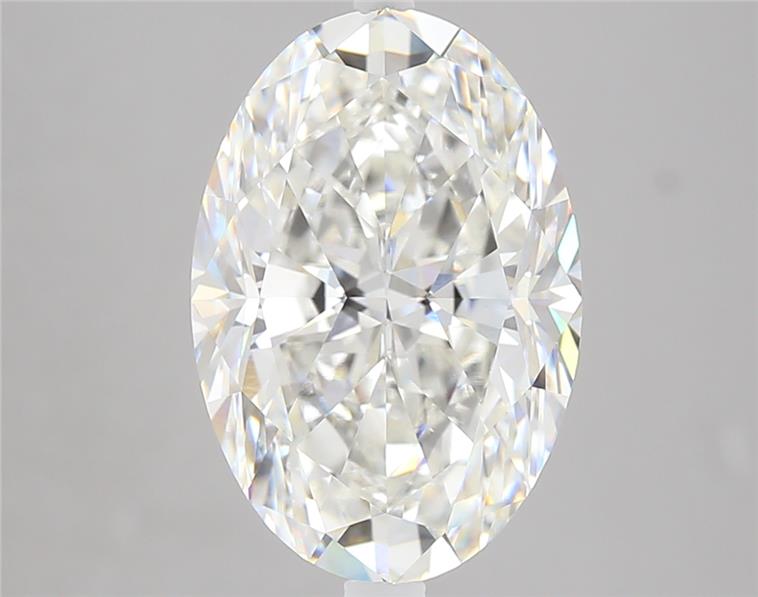 5.02 ct. oval Lab Grown Diamond front image