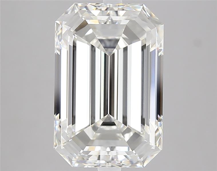 5.02 ct. emerald Lab Grown Diamond front image