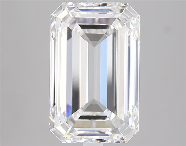 5.07 ct. emerald Lab Grown Diamond front image