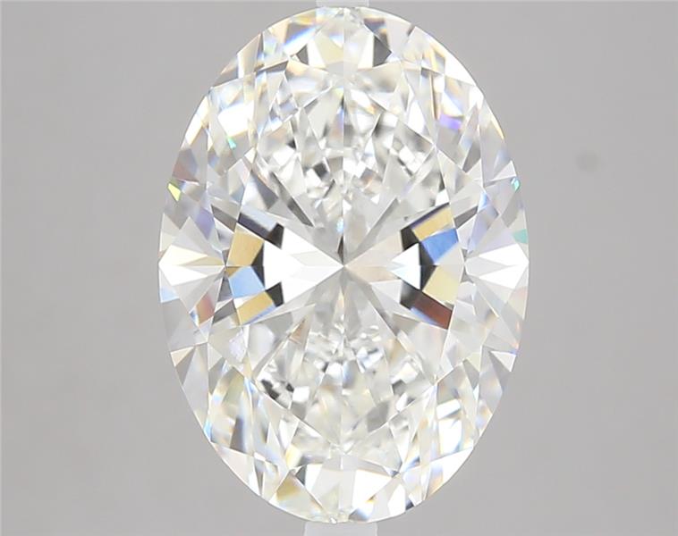 5.02 ct. oval Lab Grown Diamond front image