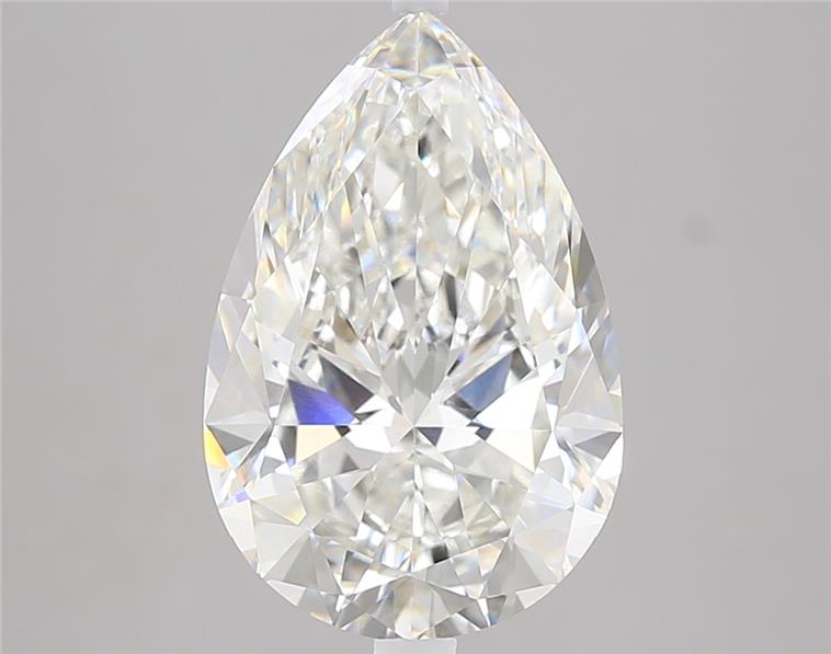 5.02 ct. pear Lab Grown Diamond front image