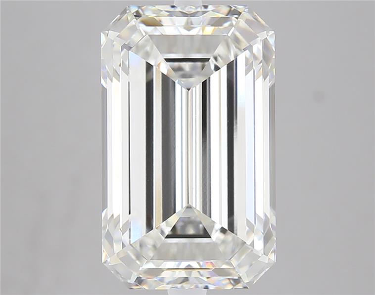 6.67 ct. emerald Lab Grown Diamond front image