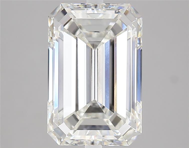 3.84 ct. emerald Lab Grown Diamond front image