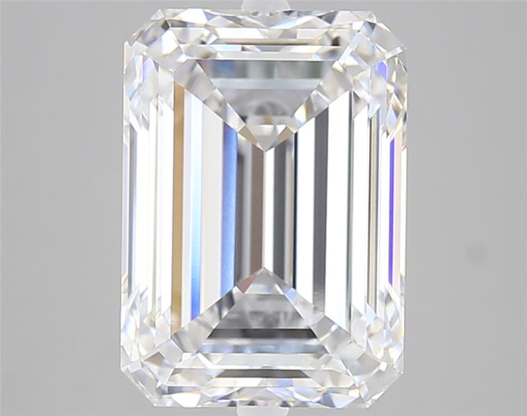 6.03 ct. emerald Lab Grown Diamond front image