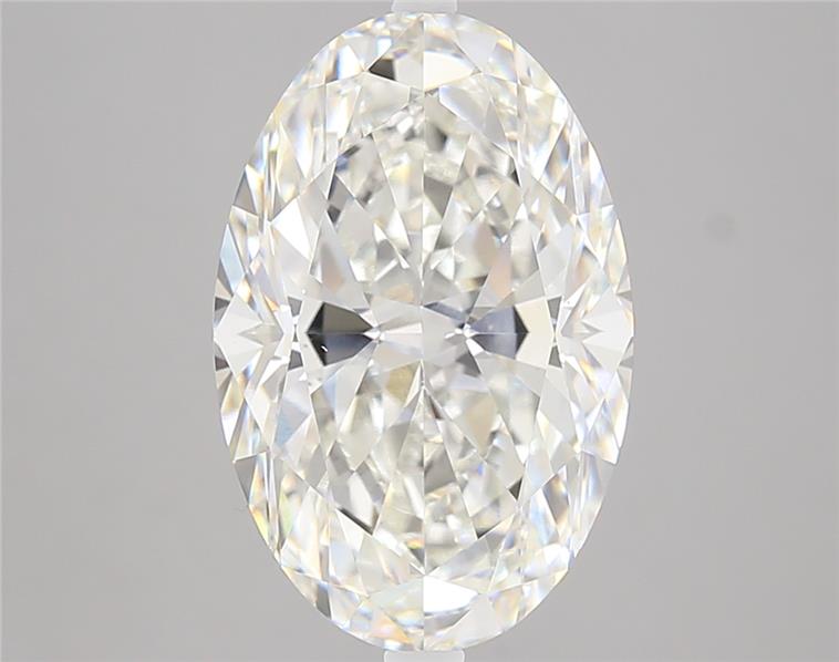 5.00 ct. oval Lab Grown Diamond front image