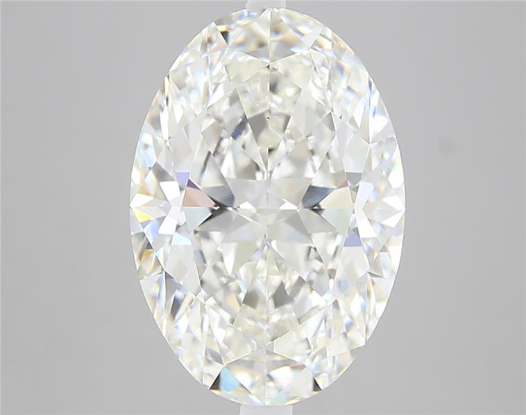 5.55 ct. oval Lab Grown Diamond front image