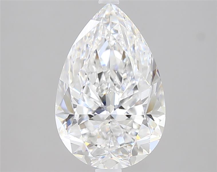 3.02 ct. pear Lab Grown Diamond front image