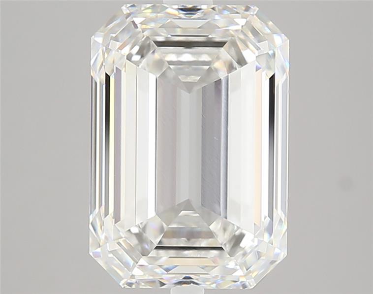 5.04 ct. emerald Lab Grown Diamond front image