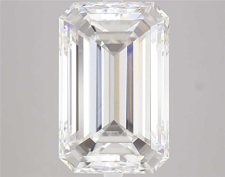 5.02 ct. emerald Lab Grown Diamond front image