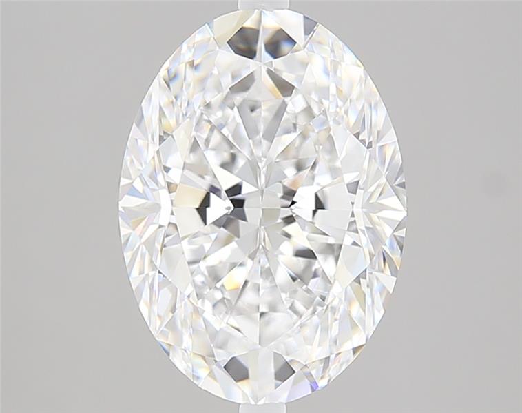 3.02 ct. oval Lab Grown Diamond front image